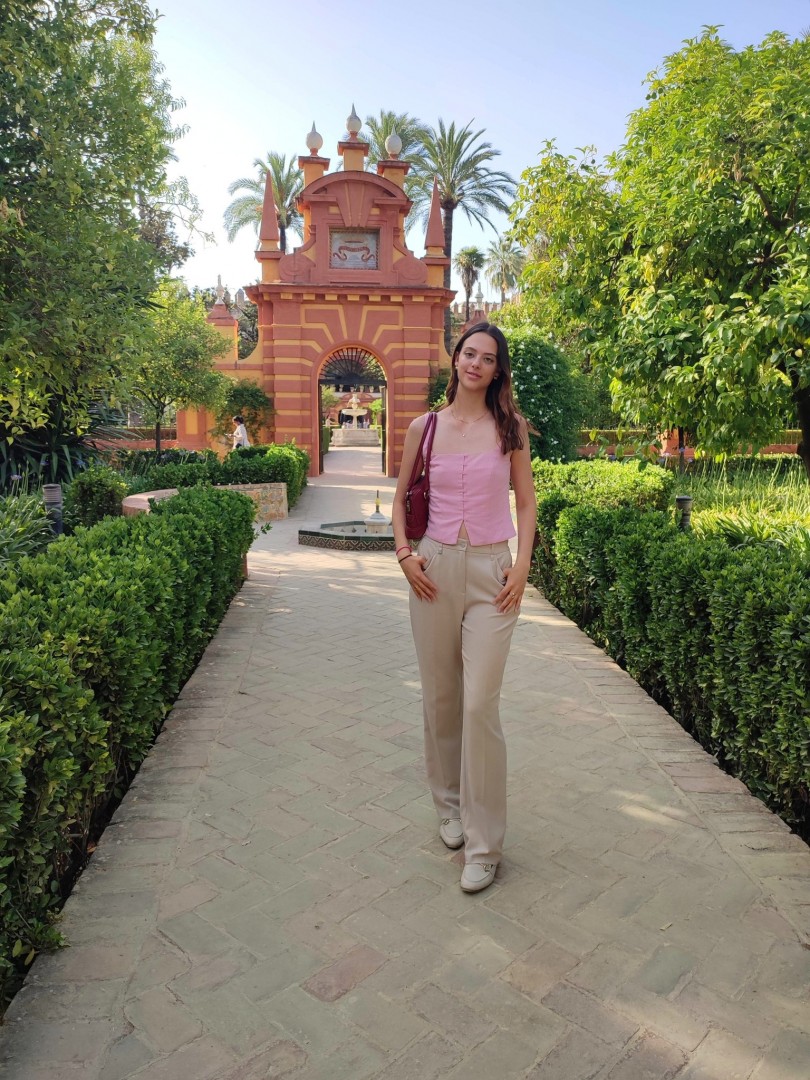 Szilvi au pair programja Sevillában - városnézés